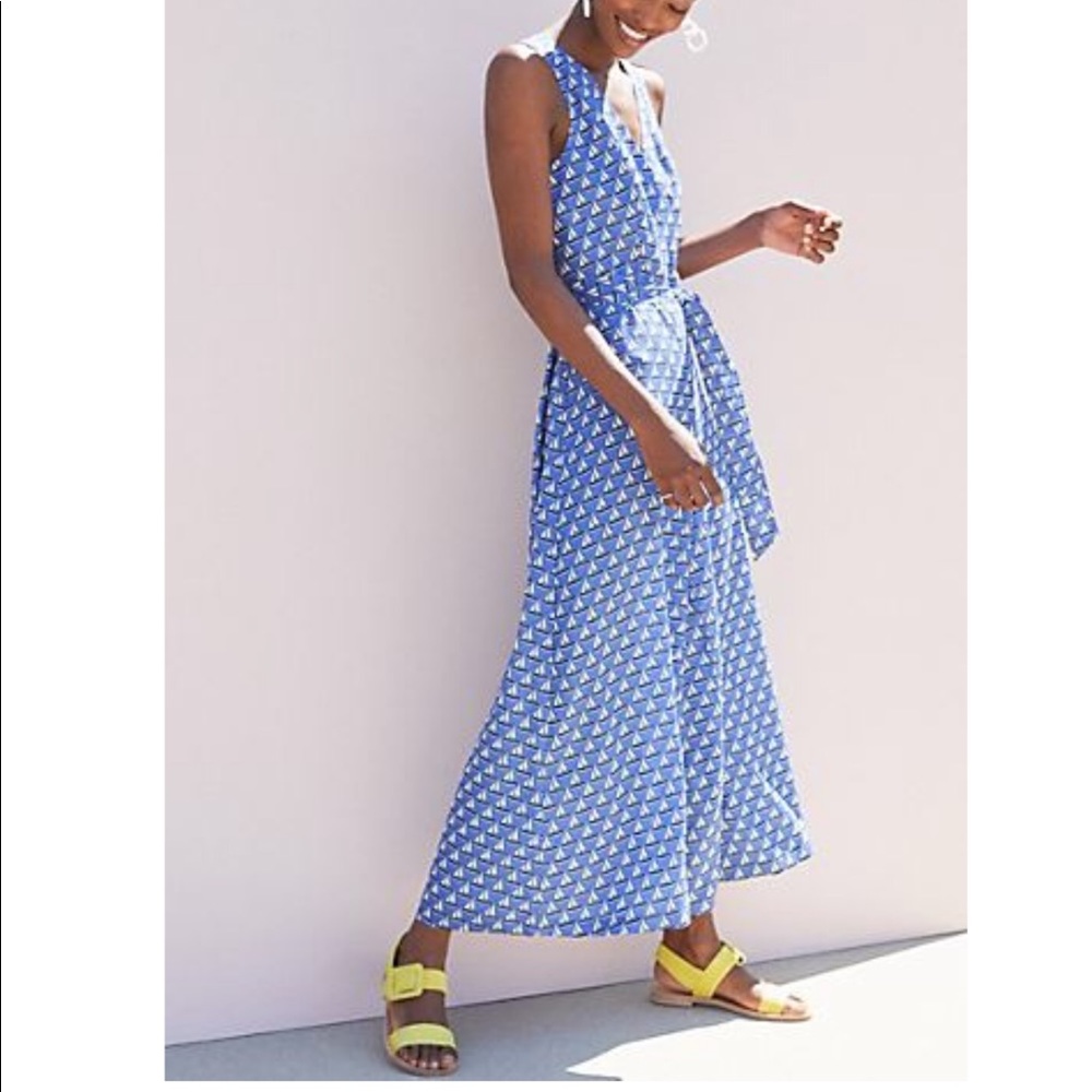 Anthropologie Sailboat Jumpsuit